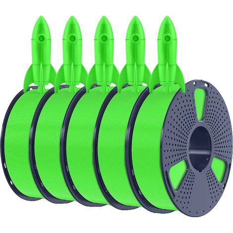 3D-Druckerfilament, hohe Geschwindigkeit, hohe Fließfähigkeit, 5 HSPLA-Grau (1/2)