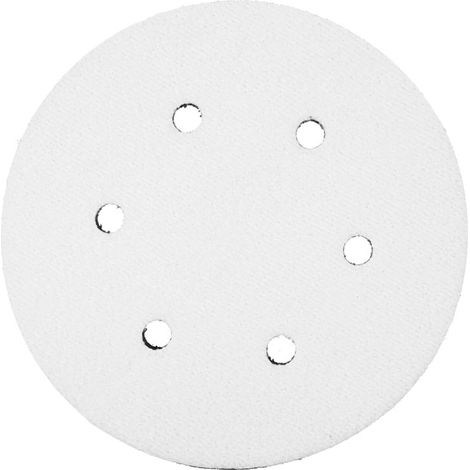 Polisseuse pneumatique/électrique sous vide, coussinet éponge universel, plateau de ponçage abrasif perforé de 15 cm (6 pouces) avec fixation Velcro (1/5)
