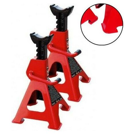 JUEGO DE 2 CABALLETES/BORRIQUETAS APTO PARA 3 TONELADAS (1/2)