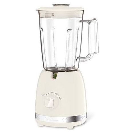 Blender 500 W – Technologie Faciclic – Couleur ivoire – Idéal pour smoothies et soupes – Moulinex