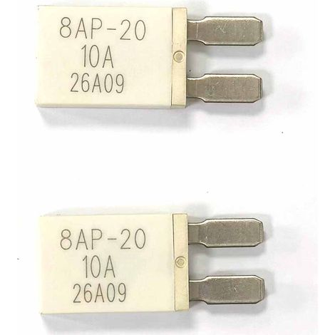 Le protecteur de surcharge 8AP-20 est utilisé pour diverses prises et adaptateurs.