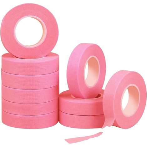 Wimpernkleber, hypoallergen, starke Haftung, 10 Stück rose rot (1/2)