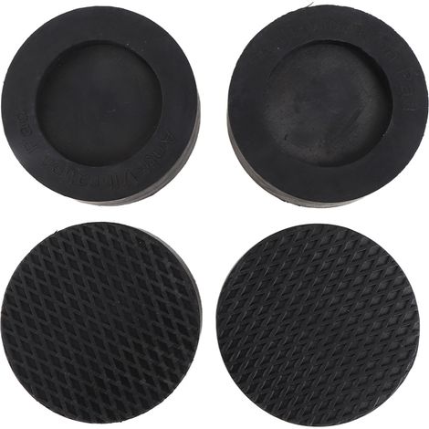 Pieds antivibrations machine à laver et sèche-linge 4 pièces caoutchouc hauteur 26 mm anti-bruit stabilisation sol (1/5)