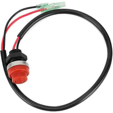 Universeller Boots-Außenbordmotor-Start- und Not-Schalter mit schlüssellosem Druckknopf für Schiffe (1/5)