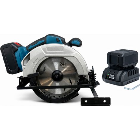 Sega Circolare a Batteria 68V 6000mha 4200RPM Lama 165mm Motore Brushless (1/5)