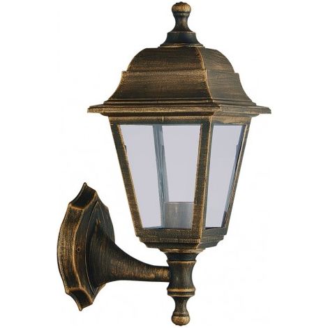 FAB 125861016 Applique da esterno Basil 1xe27 Old Gold Ip44 Policarbonato 35x15x19,7 Cm (1/4)