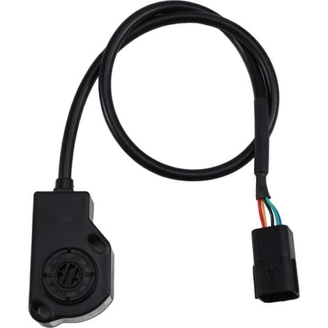 Pédale d'accélérateur électrique modèle HXJS-4805D : sortie 0-4,65 V, entrée 12-96 V, boîtier de commande, bobine d'accélérateur (1/5)
