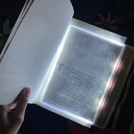 2 lampes de lecture sans fil avec fonction marque-page pour la chambre, noir et blanc (1/5)