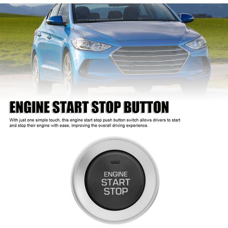Motorstart-/Stopp-Knopf 93502F2510KEX - Kunststoff-Druckstartschalter für Hyundai Elantra/Avante (2016-2020) (1/5)