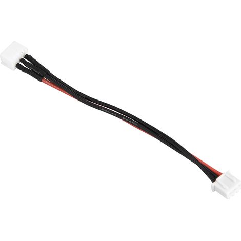 Câble de chargeur d'équilibre pour batterie 2S, connecteur 22AWG 100mm, fil de balanceur (2 cellules) (1/5)