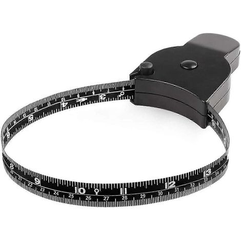 Mètre ruban de 1,5 m pour la taille, règle de mesure corporelle portable double face pour les bras (1/4)