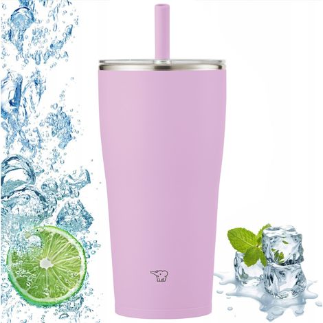 Tazza termica con cannuccia per bevande ZOJIRUSHI SX-HA72H-AM 720 ml Viola (1/5)