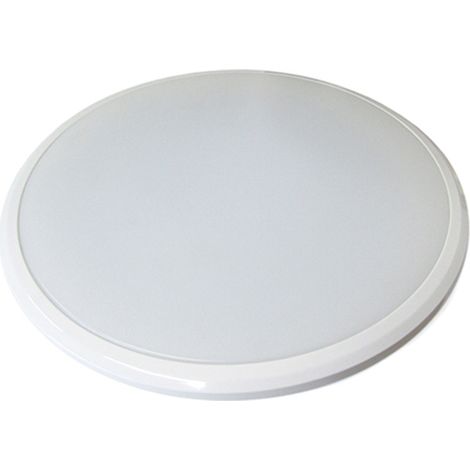 Plafoniera A Led Slim Da Soffitto 28W 220V Bianco Caldo Rotondo Diametro 380mm Ultrapiatta (1/3)