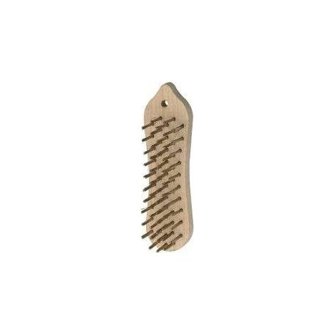 bellota cepillo manual 50804-5 s-mango alambre rect0 latonado (1/4)