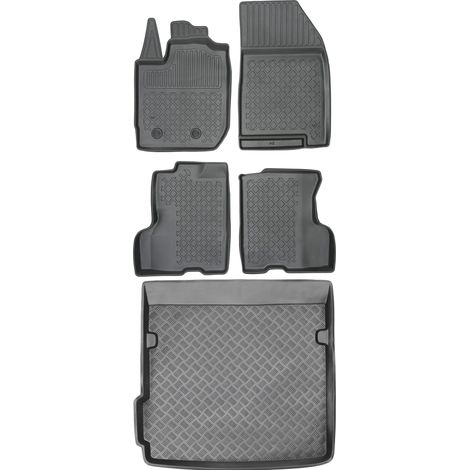 Ensemble de tapis de sol et de coffre pour Dacia Duster II SUV (à partir de 2017).
