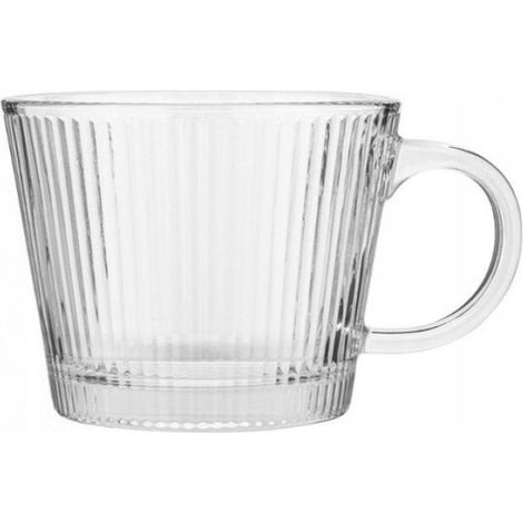 Verre Rainure Avec Anse - 400 ml - Vaisselle Professionnelle - Lot de 1 (1/5)