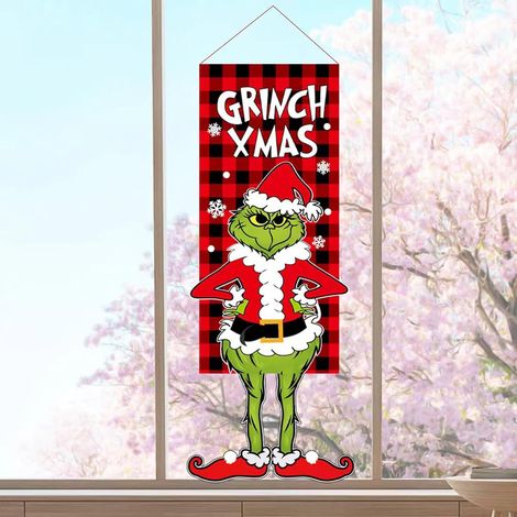 Drapeau Manche à Air Bonhomme de Neige de Noël, Girouette Décorative d'Hiver, pour Décor Extérieur de Fêtes, Portes, Patios, Porches, Arbres, Jardin Arrière, 1 Pièce [Classe A] (1/5)