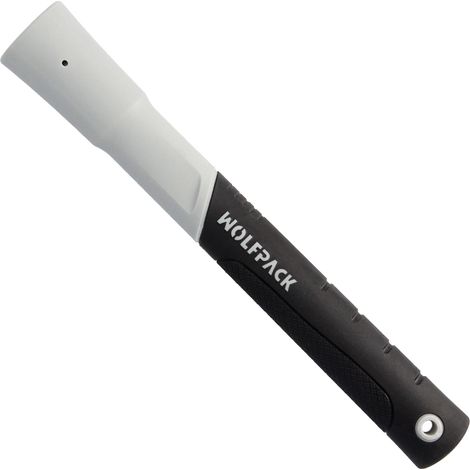 Manico in fibra di vetro bi-materiale per pentole wolfpack 276 mm. assorbe le vibrazioni. (1/2)