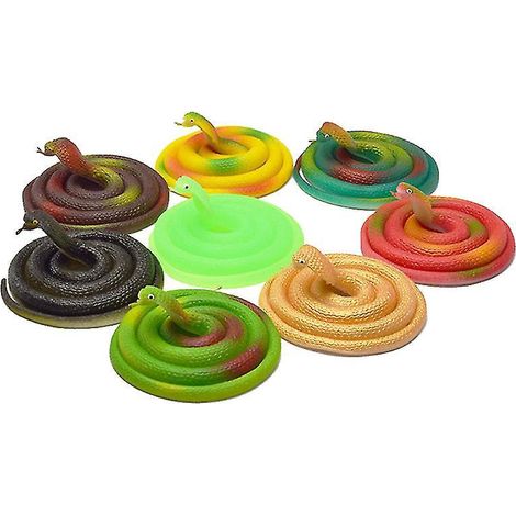7 jouets serpents de simulation (1/3)