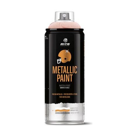 Bombe de peinture MTN Pro Metallic Paint Or rose
