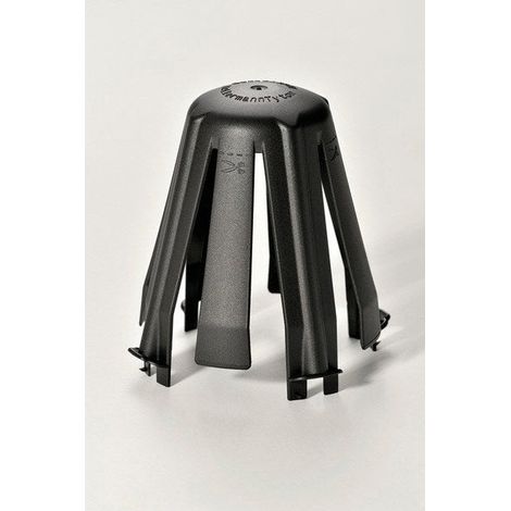 Lot De 3 Cloches De Protection Pour Spot À Encastrer Spotclip Ii Fixe Noir (1/3)