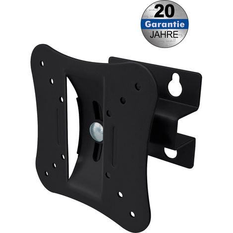 My Wall H9-3SL - Neig- und schwenkbare Wandhalterung für TV-Geräte of 10-30"/25-76 cm (trägt bis zu 35 kg), Farbe schwarz