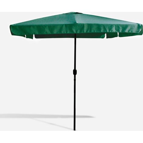 TRADE SHOP - Ombrellone Da Giardino Arredo Esterno Balcone Terrazzo Patio 3x3 Mt Verde 223230 -