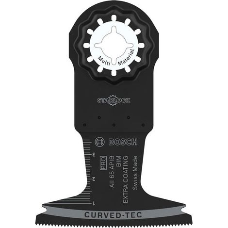 Bosch PRO AII 65 APIB Blatt für Multifunktionswerkzeuge, 65 x 40 mm, 10 Stück
