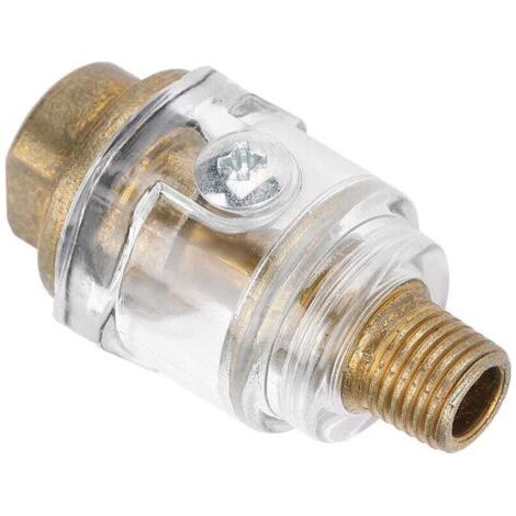 Lubricador, lubricador en línea para compresor de aire, lubricador en línea dorado, mini lubricador en línea de 1/4" BSP para manguera de compresor de aceite para herramientas neumáticas