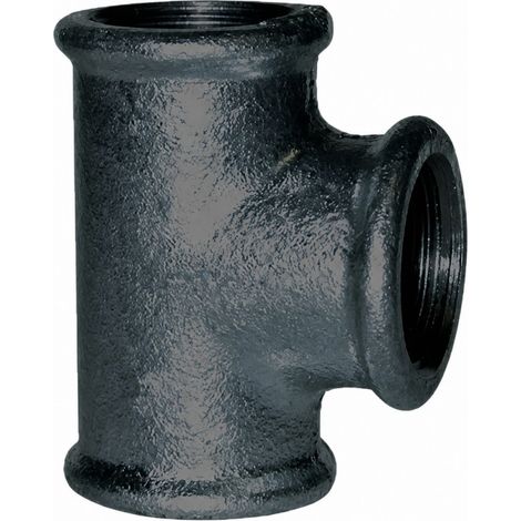 Gleiches T-Stück schwarz 15x21 weiblich