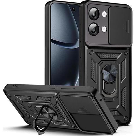 Schutzhülle mit Schutzfunktion für Xiaomi Poco X8 Pro Max, CamShield Slide, schwarz (1/4)
