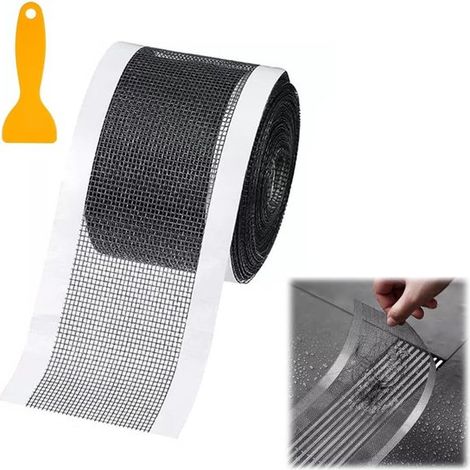 Colador de desagüe，Atrapador de pelo para ducha，Tapón de desagüe de ducha atrapapelos para cualquier longitud，Incluye espátula de plástico (1/5)