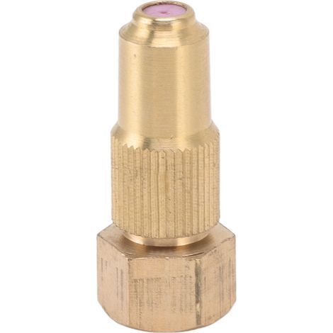 Hochdruck-Sprühdüse mit G3/8-Innengewinde, Keramik/Messing, Bewässerungswerkzeug für Garten und Landwirtschaft, 0,8 mm / 0,03 Zoll Bohrung (1/5)