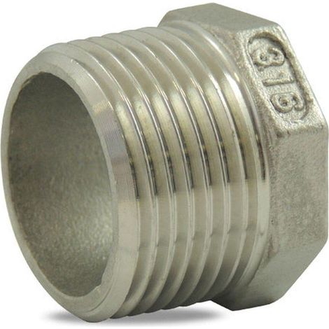 Réduction simple mâle / femelle inox série 8241-8002410150800 - Codital