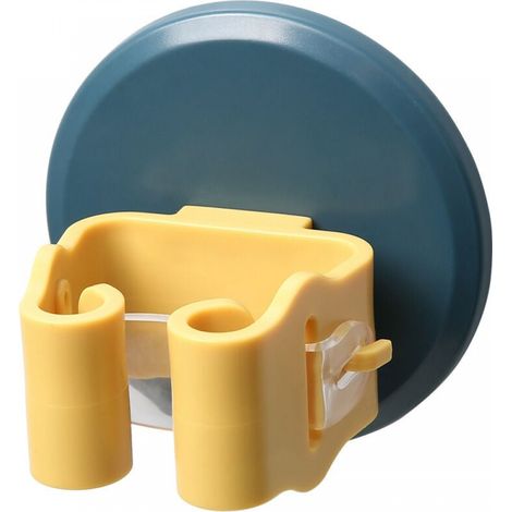 Pack Self Adhesive Broom Holder Organizer for Bathroom Kitchen Office Closet Garden Garage Laundry Room Tool Storage (Yellow,7.56cm) (1/5)
