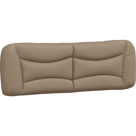 Coussin de tête de lit Hvar cappuccino 160 cm similicuir CFW29438 (1/5)