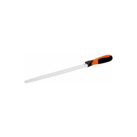 Bahco ERGO-Feilmeister mit gefräster Verzahnung, halbrund, mit Zweikomponenten-Griff, 250 mm (1/4)