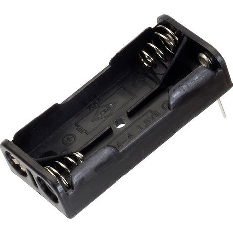 TRU COMPONENTS BH-421-3P Support de pile 2x LR3 (AAA) raccordement par pôles de contact