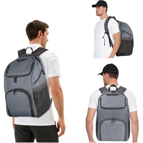 sac multifonctionnel pour 1 boule avec compartiment chaussures séparé, mousse protection multifoncti (1/5)