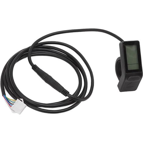 Compteur LCD Vélo Électrique 24V 36V 48V, Ordinateur de Bord avec Vitesse, Kilométrage et Indicateur de Batterie pour Trottinette et Vélo à Assistance Électrique (1/5)