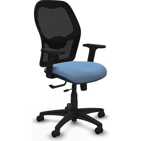 Silla de oficina piqueras y crespo Alocén negro soporte lumbar (1/2)
