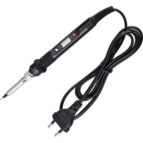 Pistolet à souder électrique 80W réglable – Mini fer à souder avec contrôle de température pour réparations électroniques et bricolage (1/3)