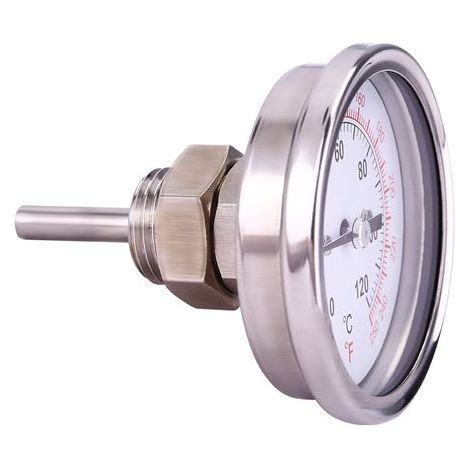 Aramox-Kochthermometer, ideal für Grills, Smoker und Grillwagen. Digitale Temperaturanzeige von 0 °C bis 120 °C, batteriebetrieben.