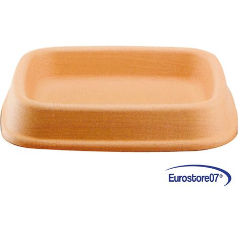 Sottovaso In Resina Gdm Quadro Impruneta 31 X 31 Cm Per Vaso D.46cm Fra 522814 (1/2)