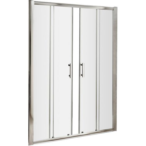 1700mm Double Sliding Door 6mm Glass