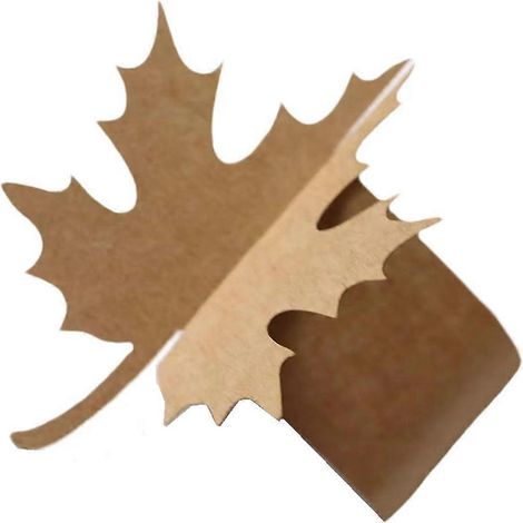 Anneau de serviette en papier d'automne, anneau de serviette autocollant pour Thanksgiving -- (1/5)