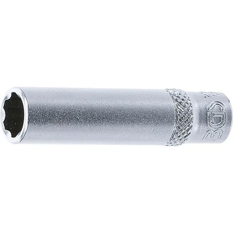 BGS Steckschlüssel-Einsatz Super Lock tief Antrieb Innenvierkant 6,3 mm (1/4") SW 8 mm - 2968 (1/3)