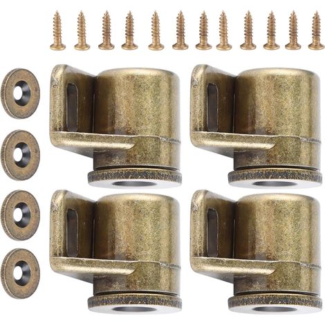 Loquet magnétique de porte vintage Alomejor en alliage zinc, lot (1/5)