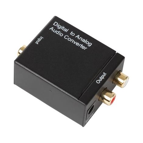 hq-power Convertitore audio nero Plug and Play (1/3)