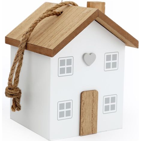 Bloc-porte en MDF Maison 12 x 8.5 x 13 cm